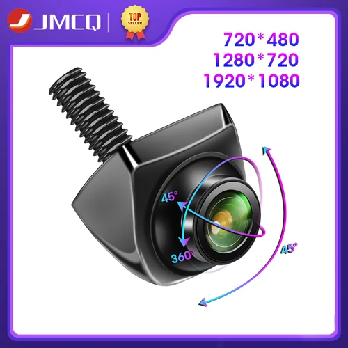 Imagen 1 del producto Cámara de visión trasera de coche AHD 1080P visión nocturna marcha atrás estacionamiento automático IP68 impermeable CCD Monitor de respaldo automático imagen HD de 170 grados