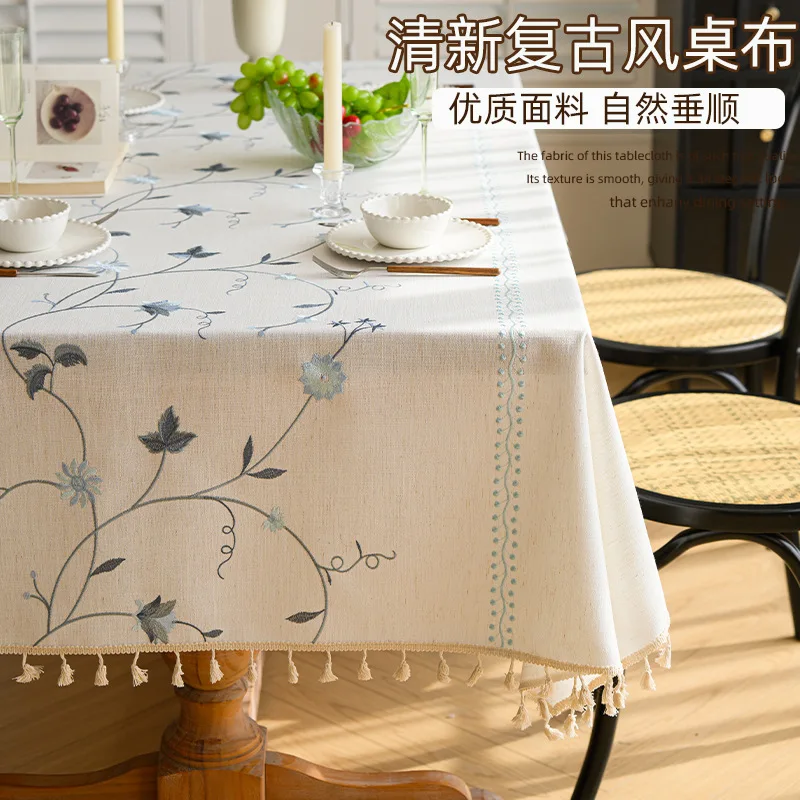 2025embroidered-nordic-style-imitation-cotton-linen-fabric-tablecloth-light-luxury-high-end-coffee-table-cloth-rectangular-cover