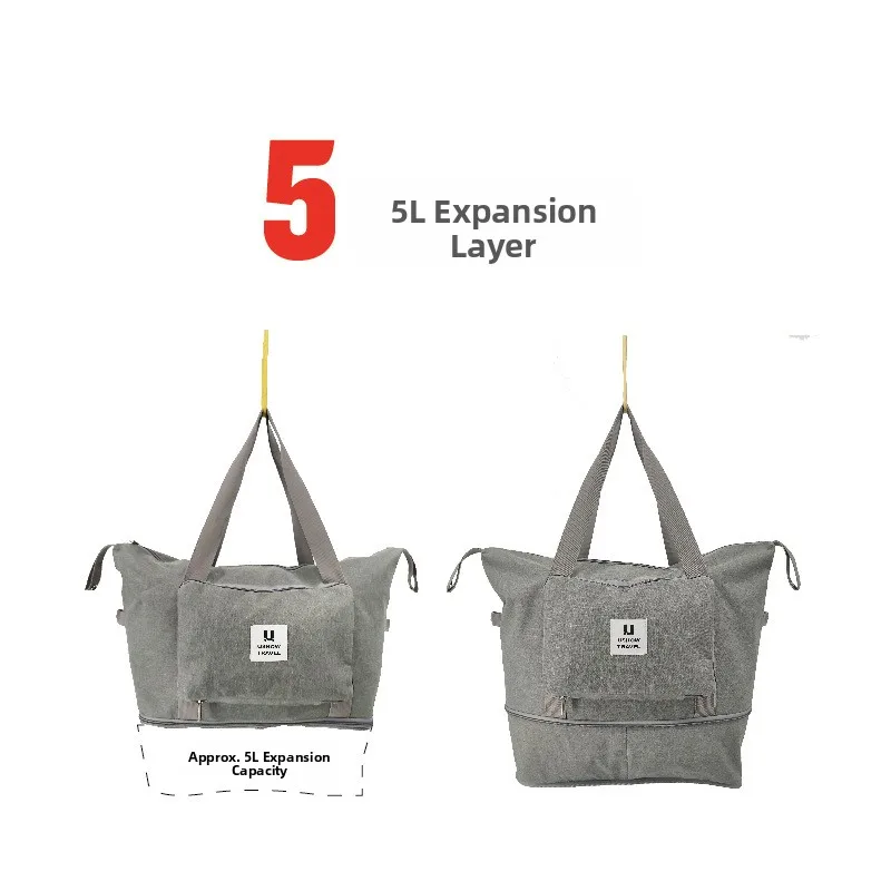 large-capacity-travel-bag-unisex-handheld-luggage-bag-for-business-trips-sports-storage-bag-urban-simple-style-abs-pc-material