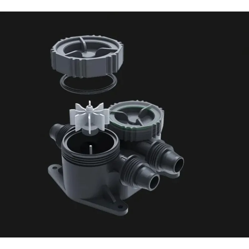 60L/MIN 大流量インペラ二重管液体測定メーターセンサータービン VK V9 JIYI K3A K++ V2 農業