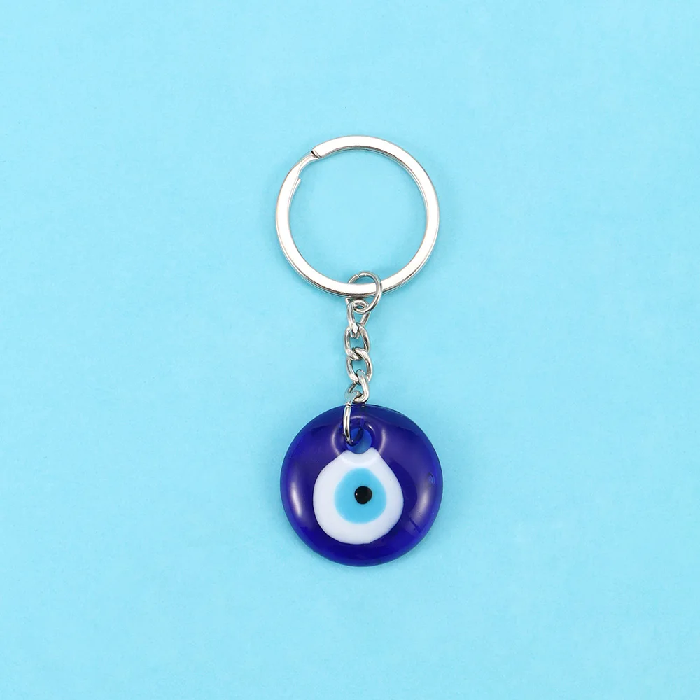 Greek 30mm Pendant Charm DIY Blue Eye Accessories Turkish Keychain