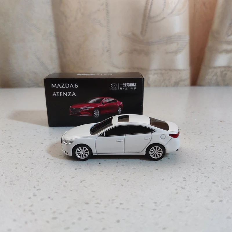 Diecast 1:64 Scale Mazda 6 2020 ATENZA Alloy Car Model Toys