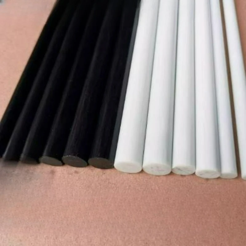 2-30pcs Length 500mm Glass Fiber Rod Dia 0.8mm-10mm Insulation Material Solid Fiberglass Bar for Agricultural Horticultural DIY