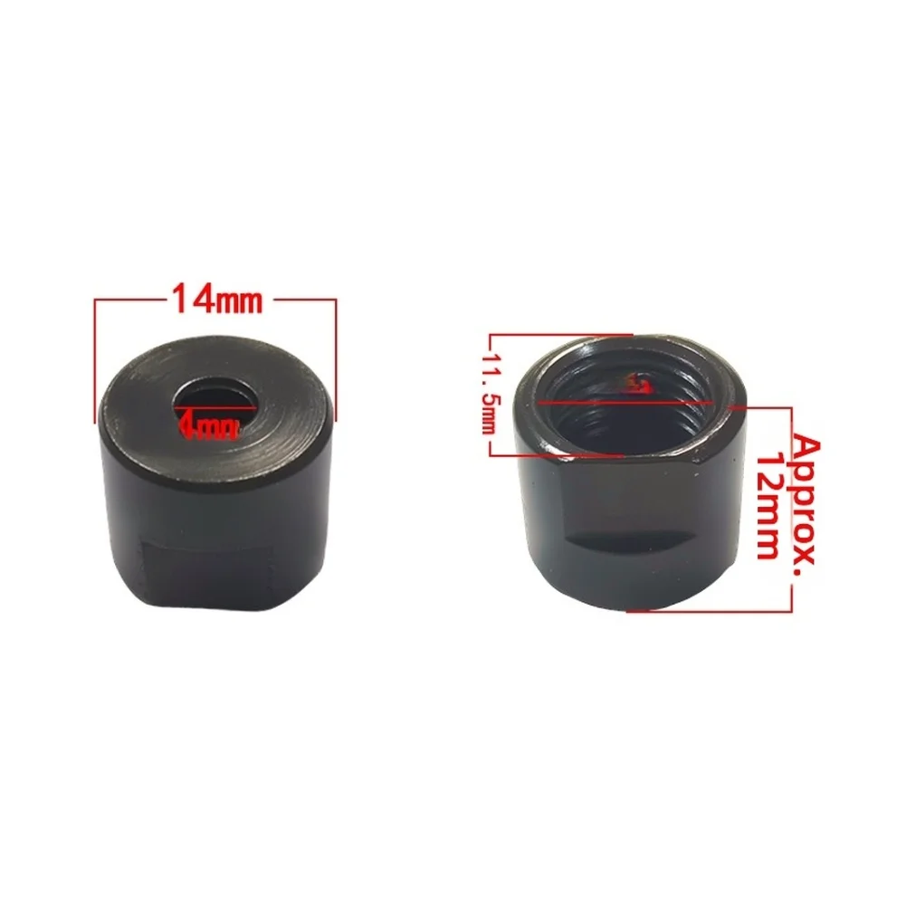 Plastic Collet Chuck Nut Set 3mm 5mm 8mm For Electric Rotary Tool Grinder Accessories Milling Drilling Holder Kit