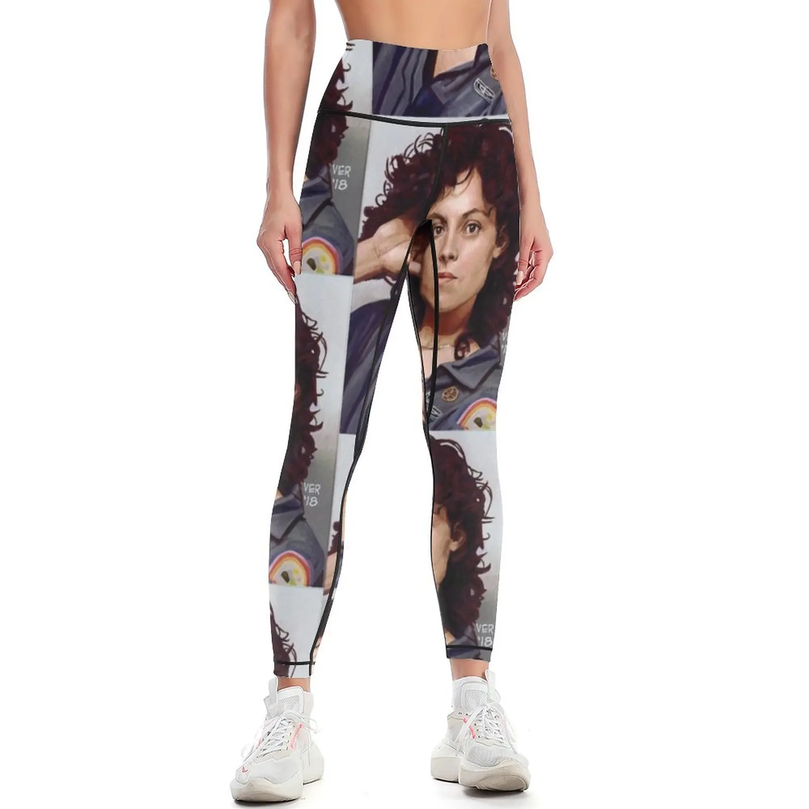 

Sigourney Weaver 79 Leggings leggins push up woman gym clothing Womens Leggings