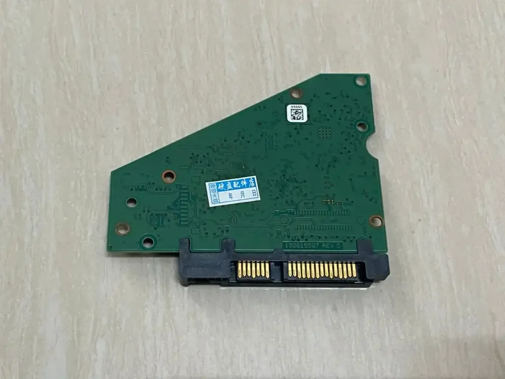 Second hand HDD PCB FOR Seagate Logic Board / 100815597 REV D/A/F REV G 3035 B /4TB , 6TB , 8TB SATA  Tested good