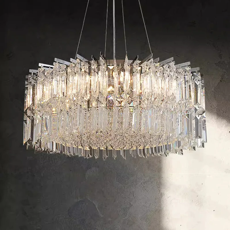 home decorationPendant lights, luxury crystal living room chandelier, bedroom Pendant lamp, ceiling light, indoor lighting