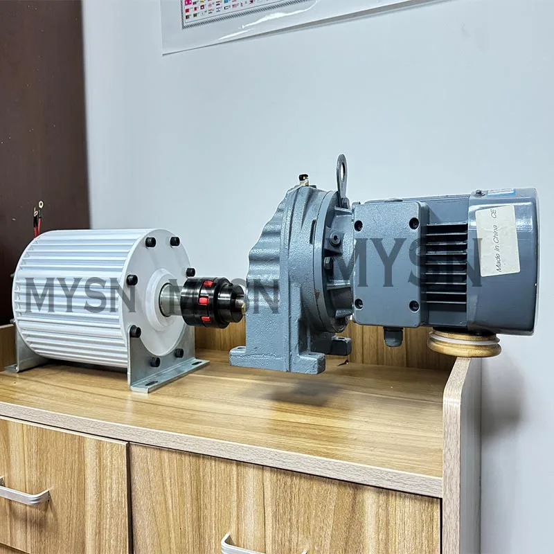 Low Speed 20KW 30KW Permanent Magnet Generator 220V 380V 500 RPM 3 Phase AC Alternators Use for Motor Drive Water Wind Turbine