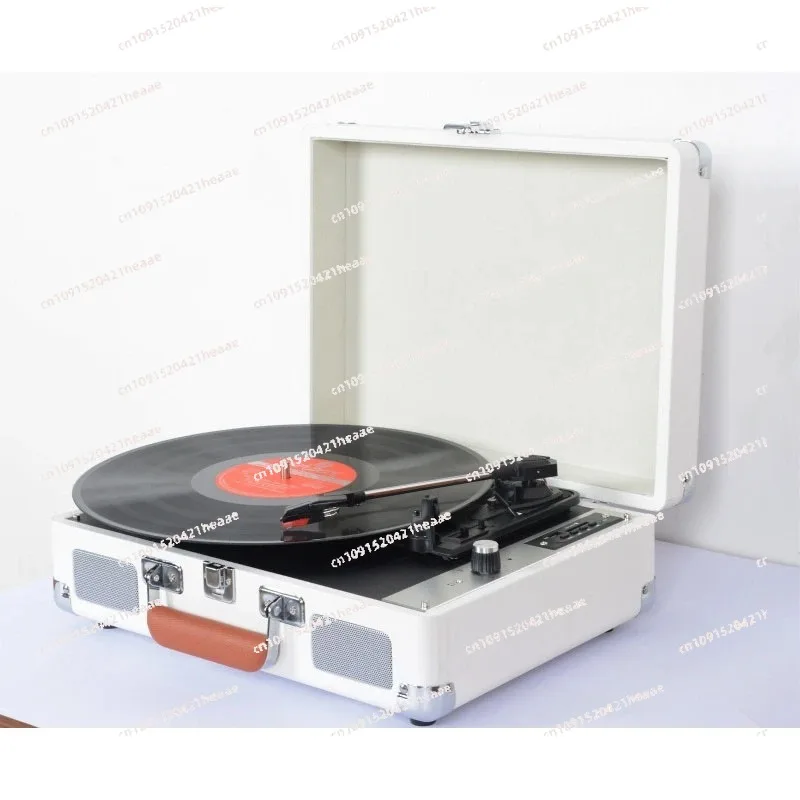 Suitable for living room decoration, antique stereo phonograph, home retro vinyl recorder