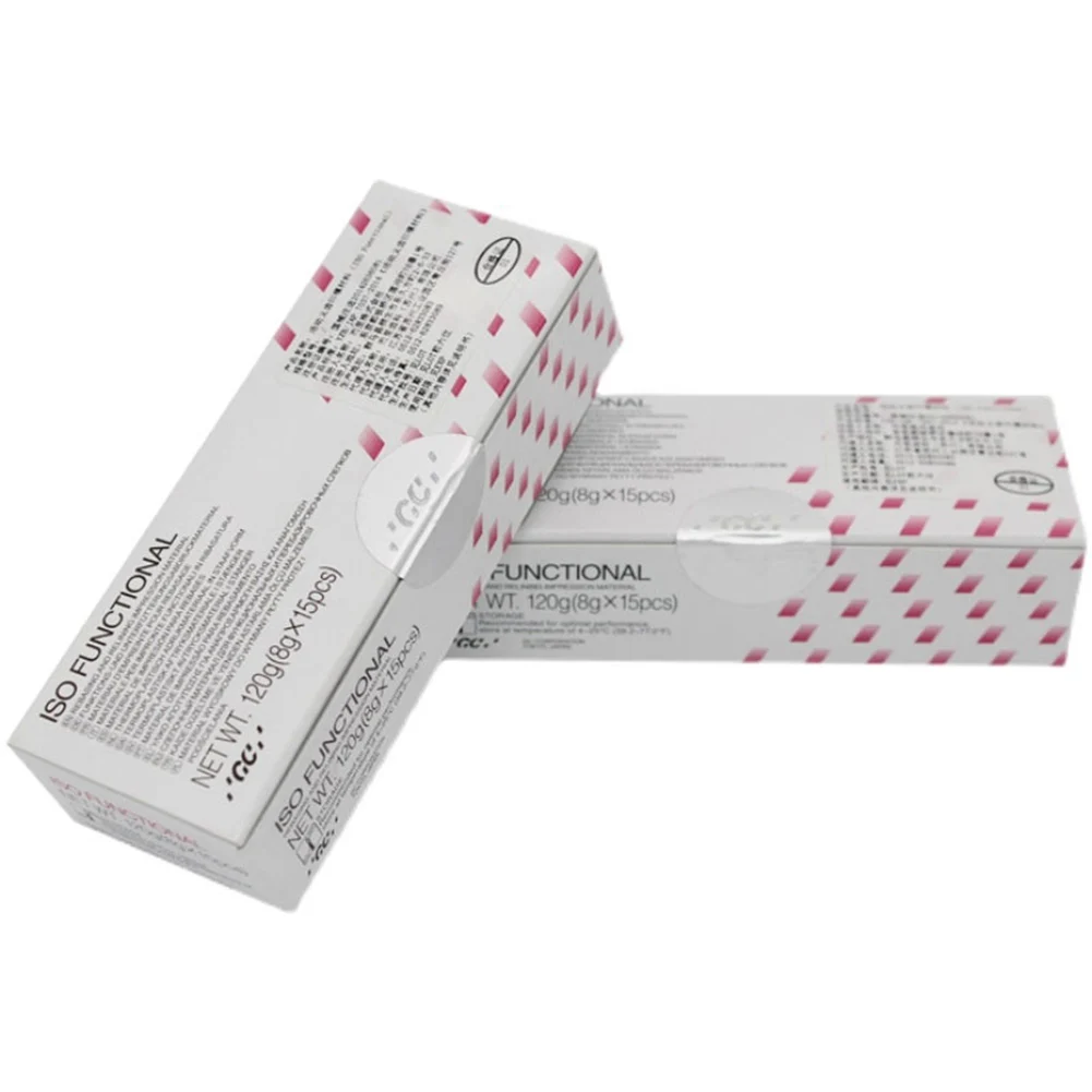 1/2 Boxes GC Edge Shaping Wax Sticks 15Pcs/box Denture Base Border Molding Seal Wax Dental Rebasing Relining Impression Material