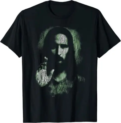 Jesus Christ Face Blessing Christian Design Great Gift T-Shirt S-3XL