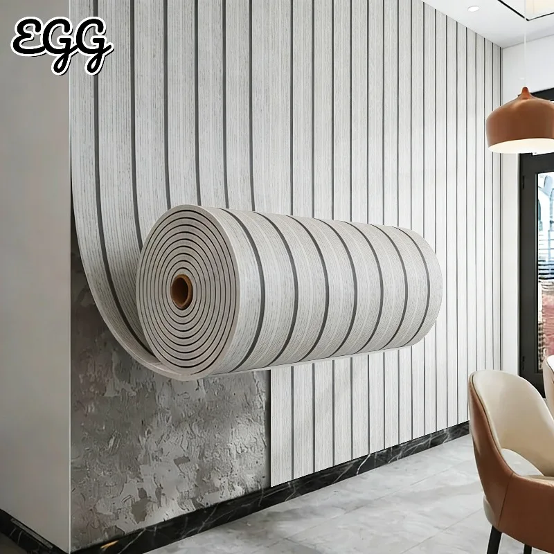 

Самоклеящиеся стеновые панели под дерево с текстурой решетки для декора стен, вспененные наклейки для плоских поверхностей