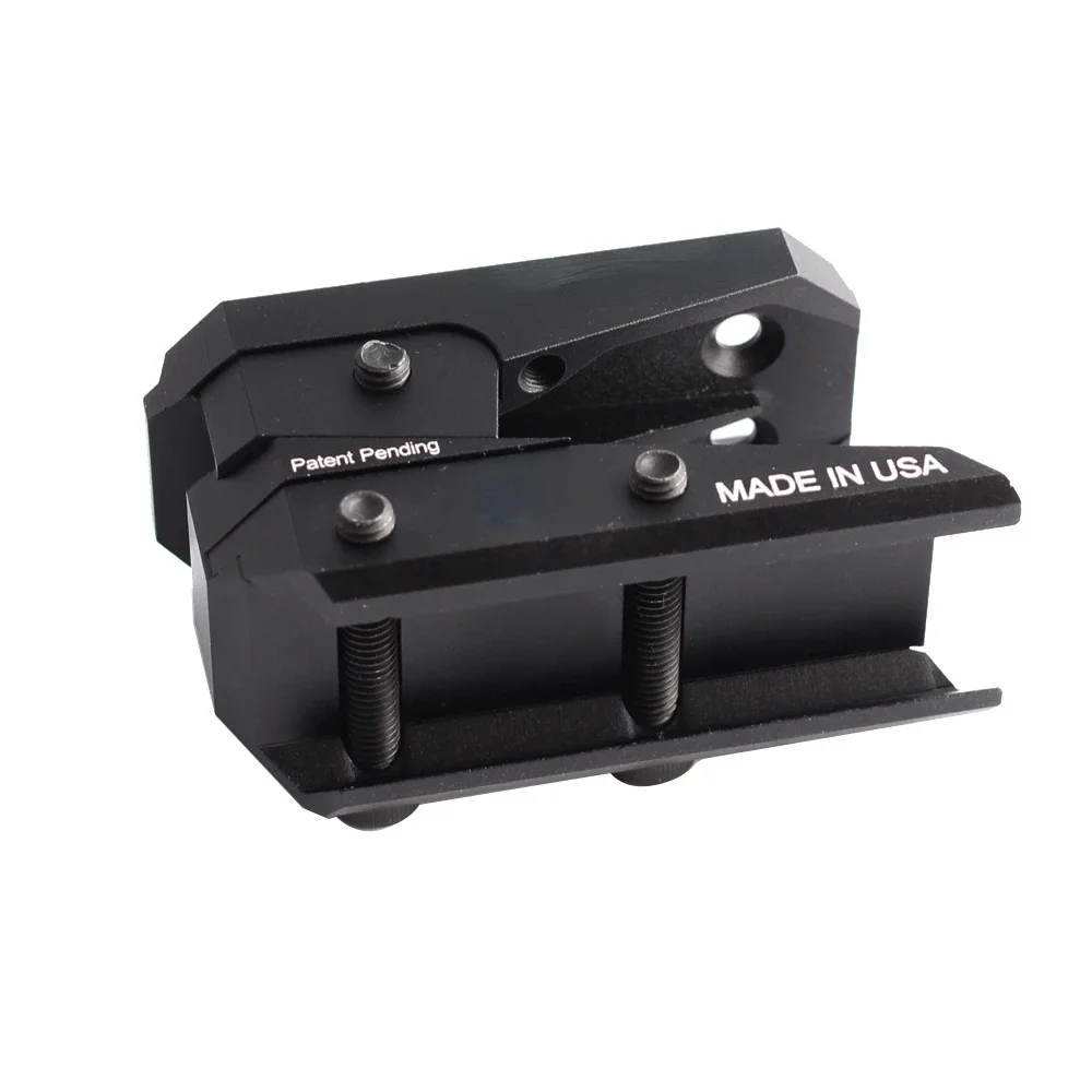 MAGORUI Höhenverstellbarer Slide Red Dot Adapter Riser Sight Mount Passend für T1 T2 /Aimpoint/MRO/RMR/Holosun