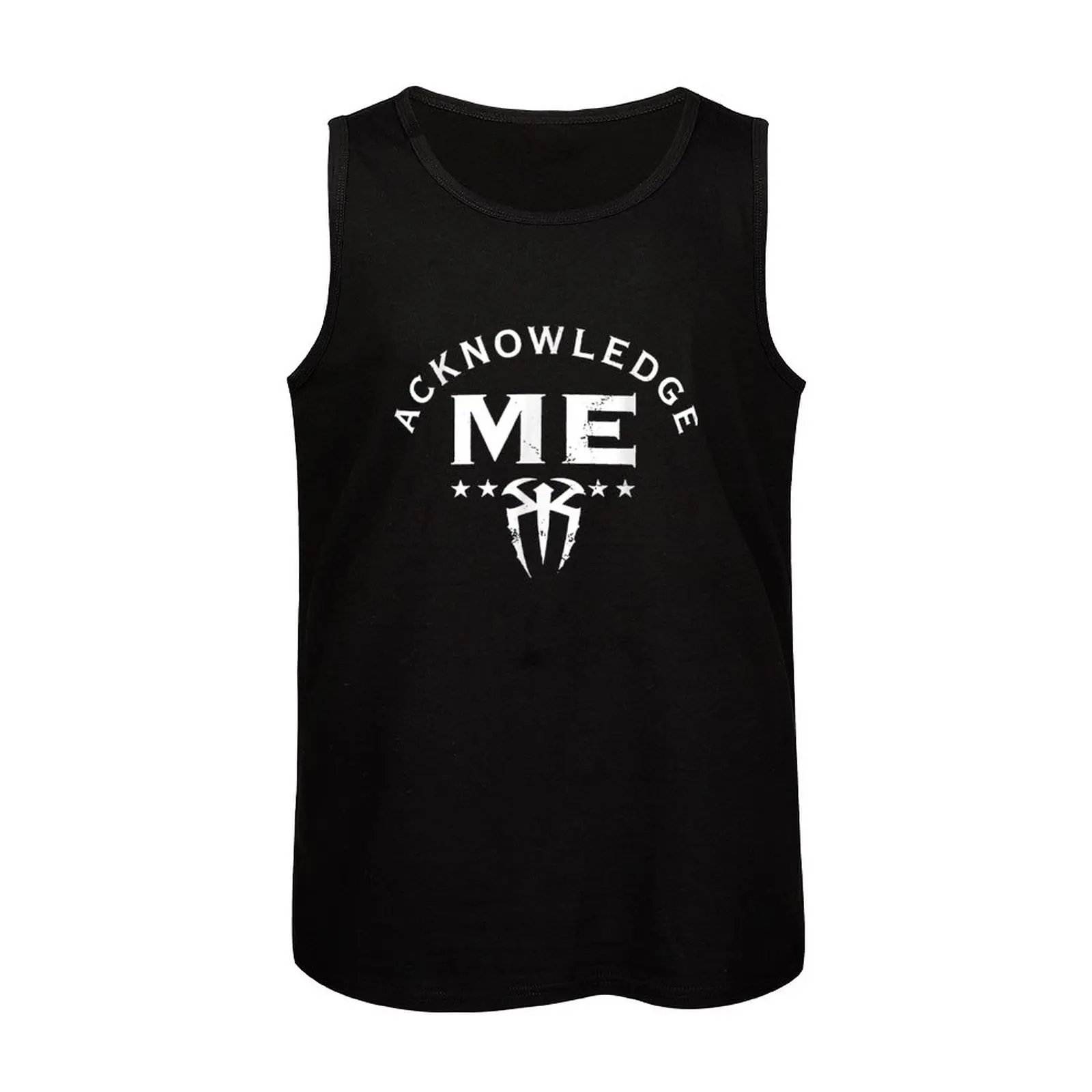 New Acknowledge Me With Stars Tank Top Gym T-shirts for men Muscle fit clothes for men summer