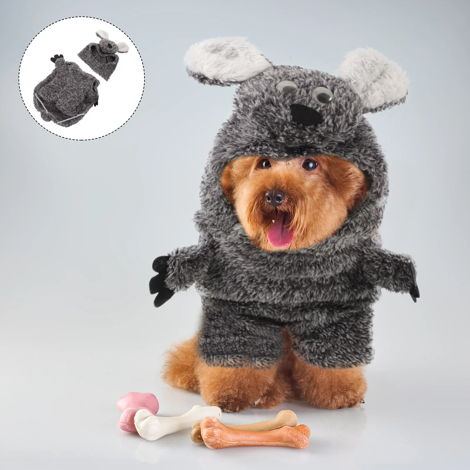 

Pet Clothes For Small Dogs, Thickened Winter Dog Cotton Coat, Warm Holiday Outfit, Cute Animal Costume, Dog Apparel Fashion