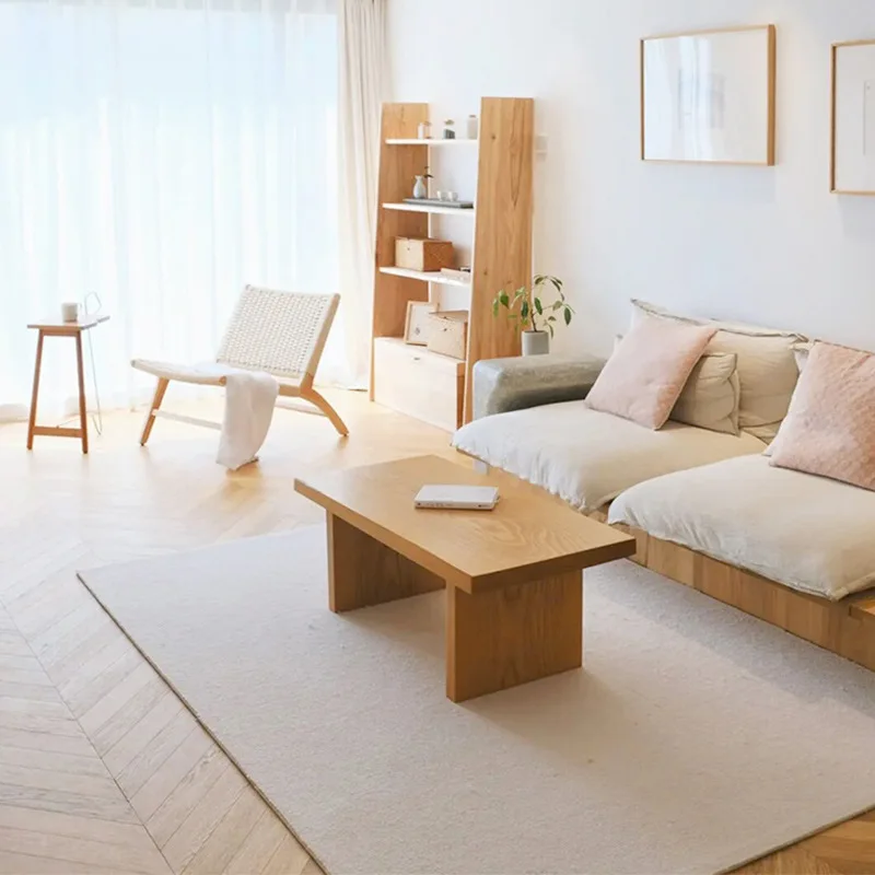 Japanese-style Tatami Coffee Tables Simple Home Living Room Solid Wood Coffee Tables Small Household Furniture ChaJi JT40C
