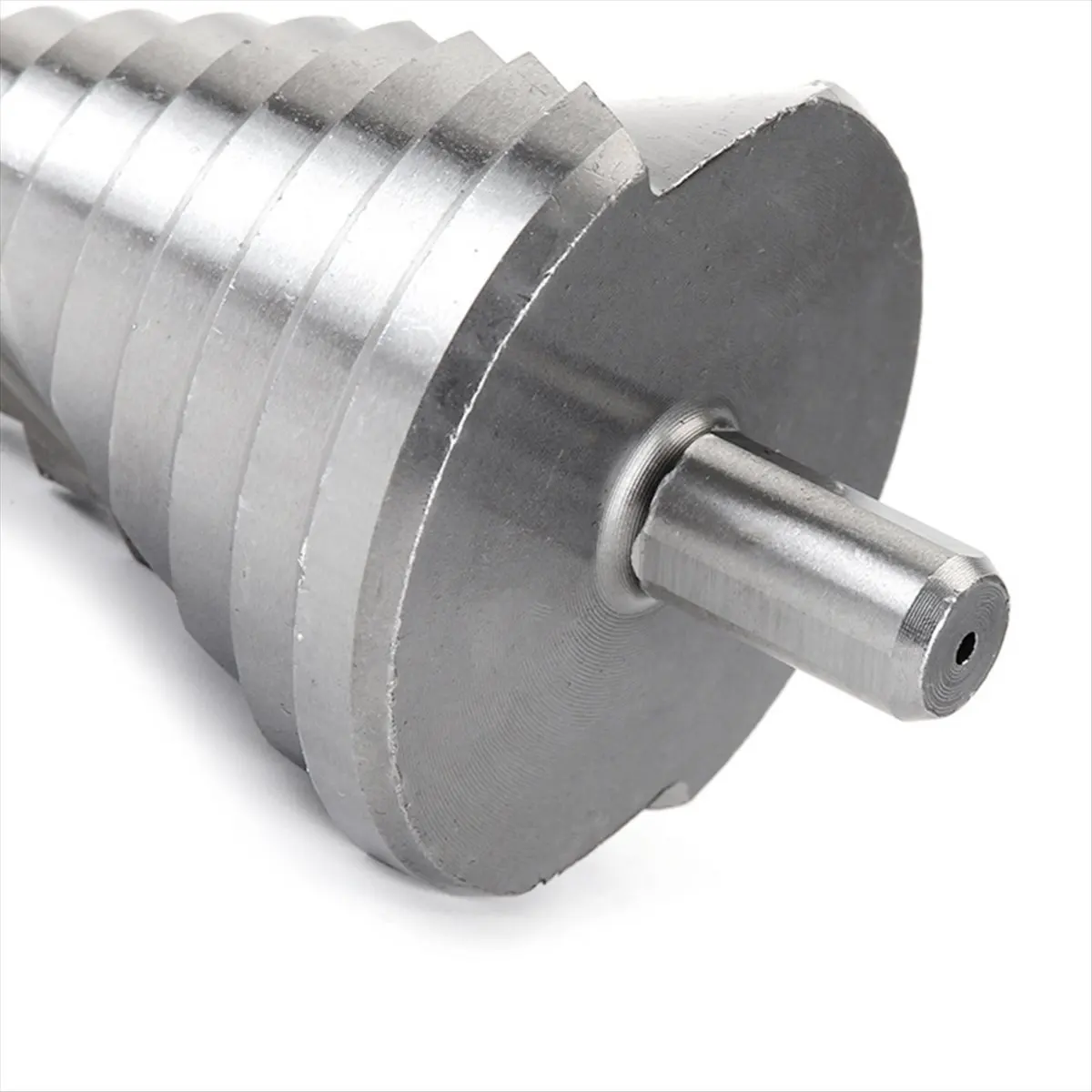 ABZT 6-60mm Step Drill Bit Spiral Groove Pagoda Hole Metal Sheet Cone Drill Bit Triangular Shank Step Hole Opener Reamer