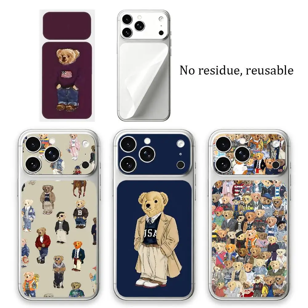 Bear Full-coverage back film for iPhone 17 Pro Max, scratch-resistant protective film