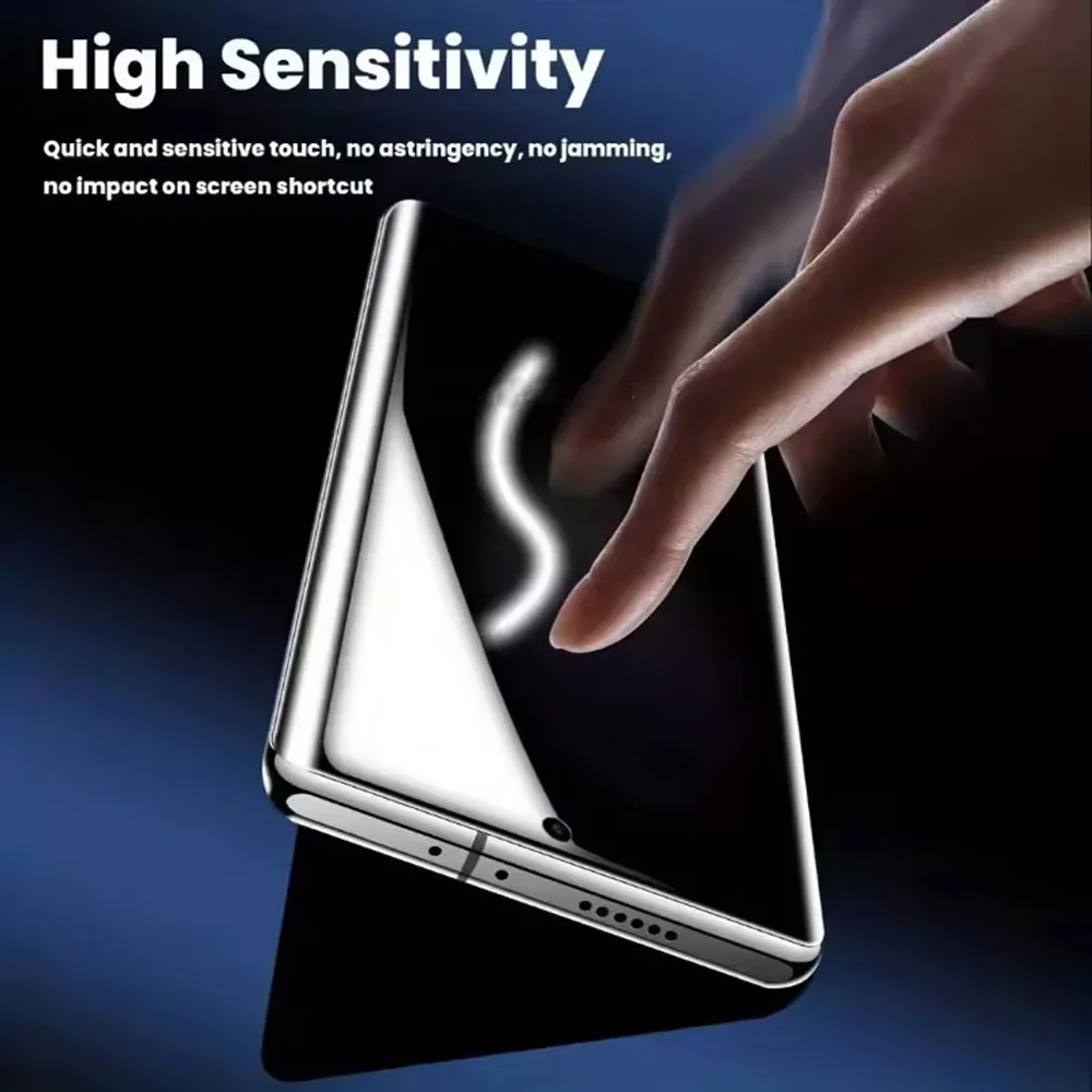 3 قطعة الخصوصية هيدروجيل فيلم لسامسونج غالاكسي A56 A55 A36 A35 A26 A25 A15 A16 5G حامي الشاشة دون فتح بصمة الإصبع