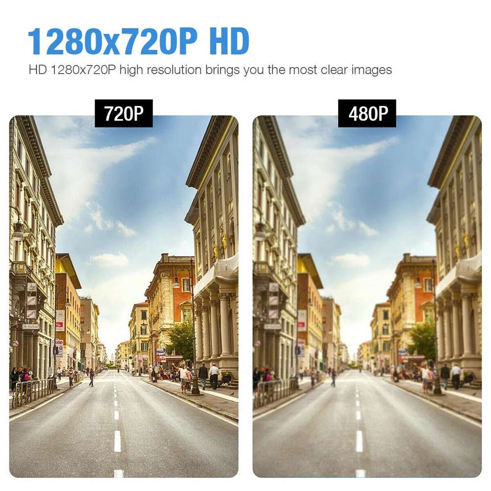 

Беспроводная Wi-Fi камера заднего вида HD для автомобиля, водонепроницаемая IP67, с ночным видением, угол обзора 175 градусов, для Android и iOS