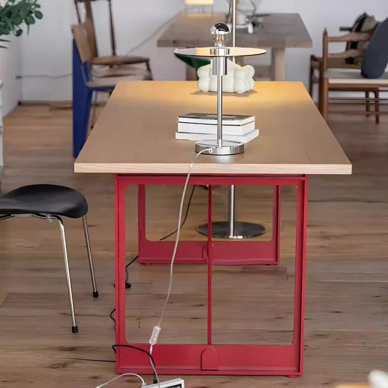 Italian minimalist negotiation table minimalist workbench Room desks Computer desk office desk study table furniture