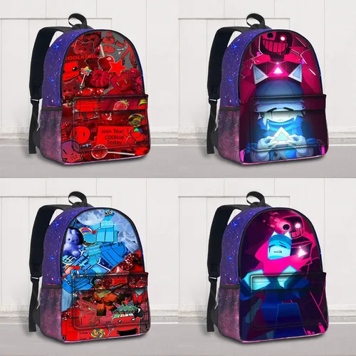 Mochila Forsaken Chance de 15,7 pulgadas, mochila escolar para estudiantes, periférica impresa en 3D para estudiantes de escuela primaria y secundaria