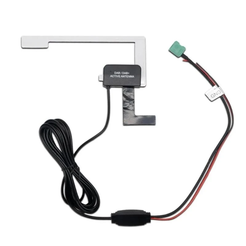 DAB Digital FAKRA Plug Aerial Antenna Electronic Part Radio Aerial Antenna Radio Head Unit for Audio Broadcast Receiver