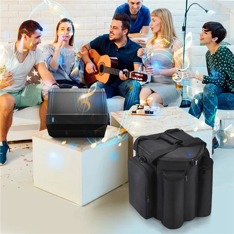 

【Electronic-Accessories】2X Storage Carrying Bag For Bose S1 PRO Large Capacity Carry Case Shoulder Bag Portable Handbag Speaker
