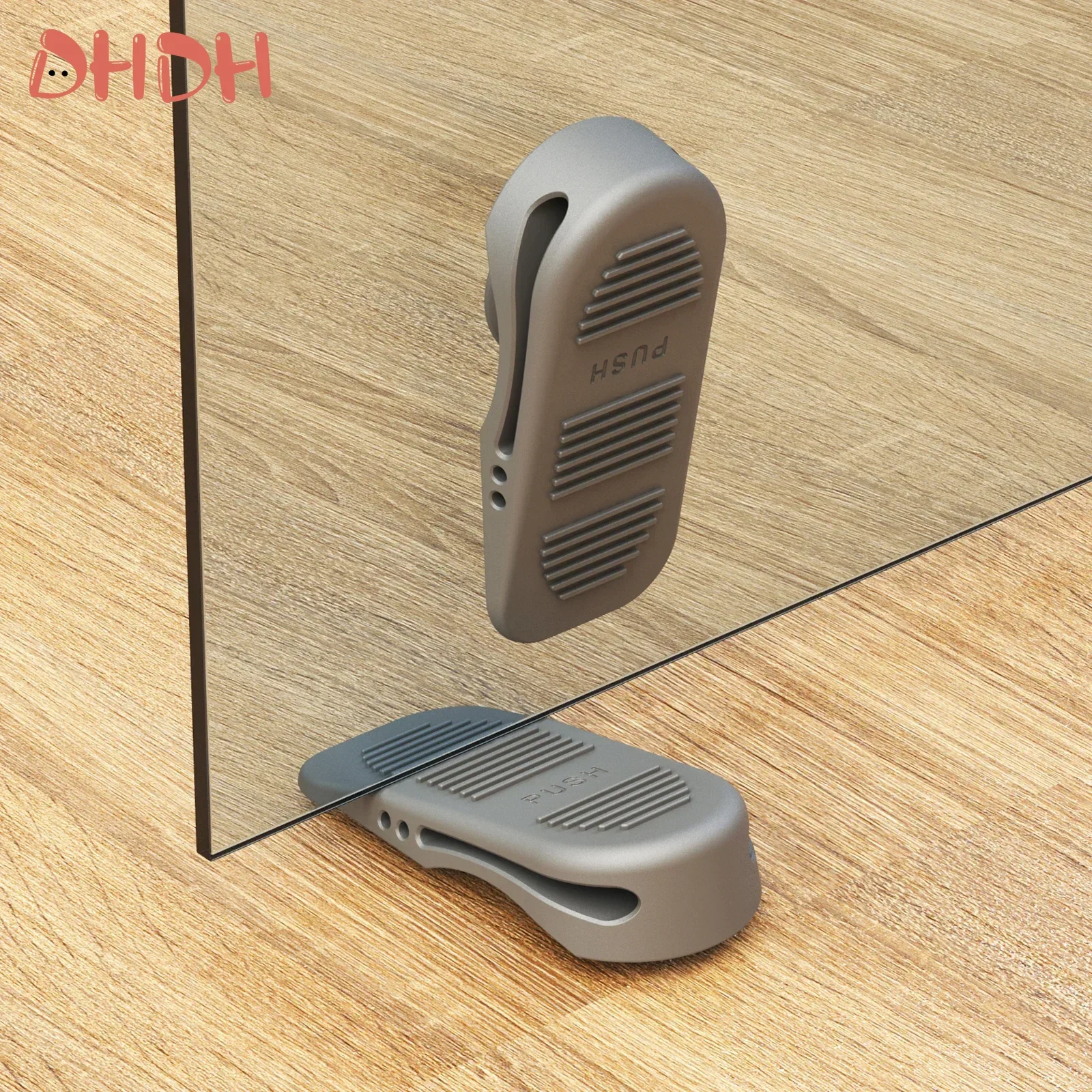 

Силиконовый дверной стопор, амортизирующий блок, клин, защита для детей, дверной стопор, присоска для предотвращения столкновений с удобным хранением