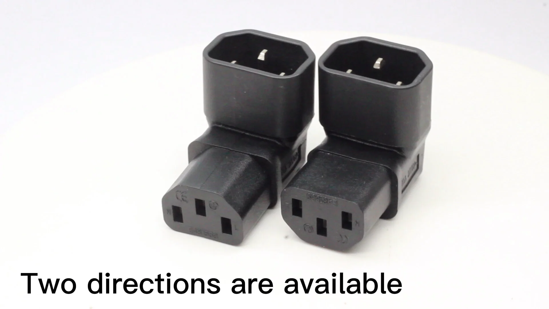 IEC 320 C14 to C13 Power Adapter Converter 10A 125V Power Adapter