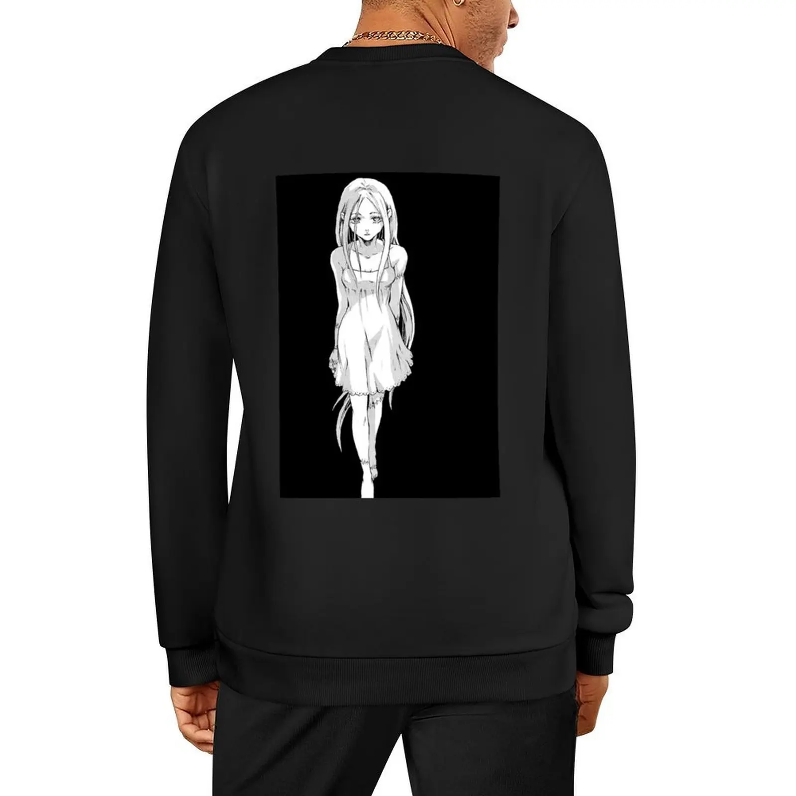 

Deadman Wonderland, Shiro Pullover mens clothes autumn new products graphic t shirts men winter clothes new sweatshirts