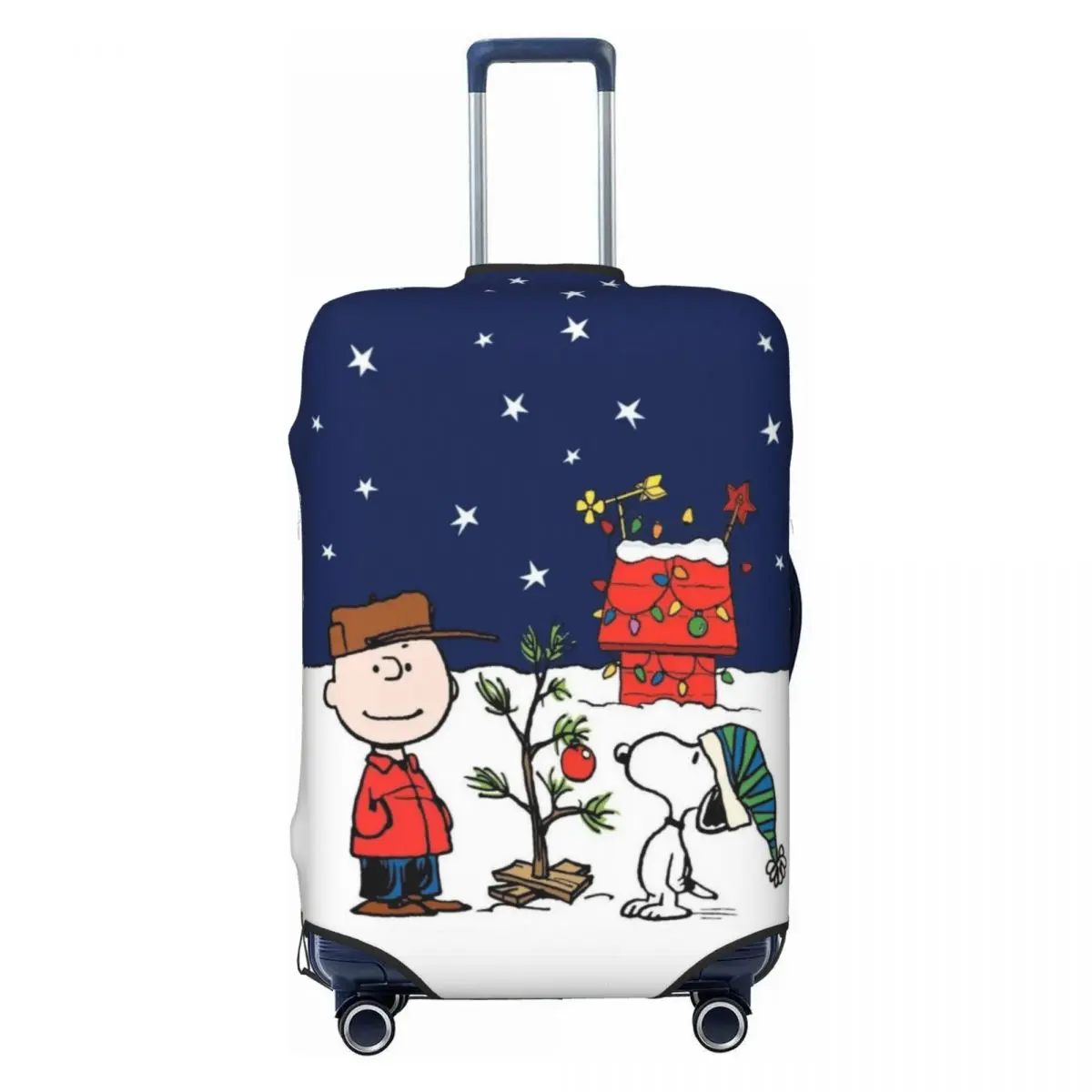 

Custom Comics Snoopy Beagle Dog Luggage Cover Funny Cartoon Suitcase Protector Covers Suit For 18-32 inch