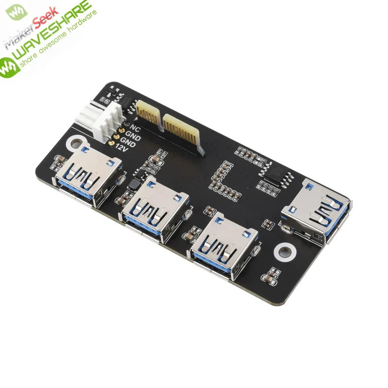 

Makerseek & Waveshare PCIe TO USB 3.2 Gen1 (B)-SKU-18899-Price without Shipping fee
