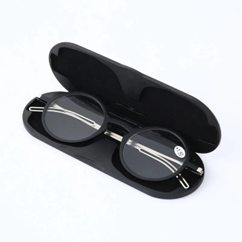 Blue Light Reading Glasses Men Computer Readers Anti Glare Metal Frame Square Tr90 Spectacles Eyeglasses With Phone Magnetic