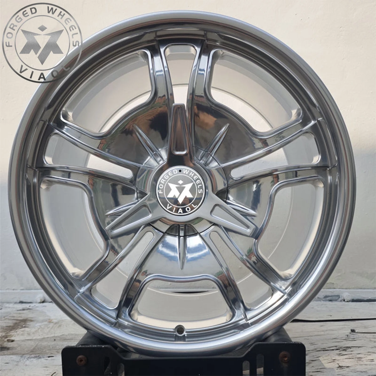 Viaol New Custom Five Spoke 30mm Forged Concave Car Rims 18-22 Inch 5x120 Alloy Wheels for E300/C300/G63