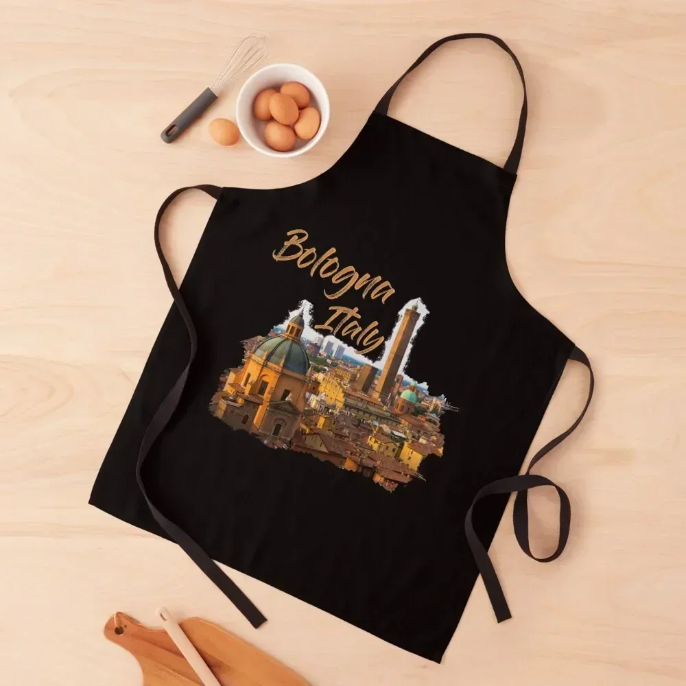 

Bologna Italy: Historical Centre Apron for women halloween Things For The Kitchen Apron