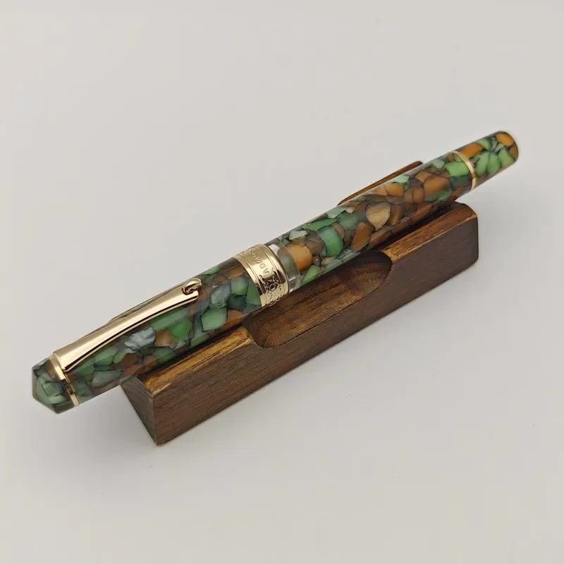 

ADMOK 757 Vintage-Style Piston-Fill Fountain Pen with Schmidt or Bock Nib Luxury Writing Instrument for Collectors Business