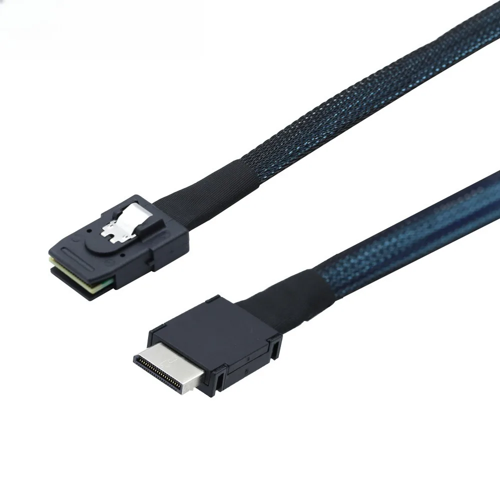 Mini SAS HD 8087 к серверному корпусу Oculink SAS 8611 4 в 1, встроенный кабель — высокоскоростное решение для передачи данных