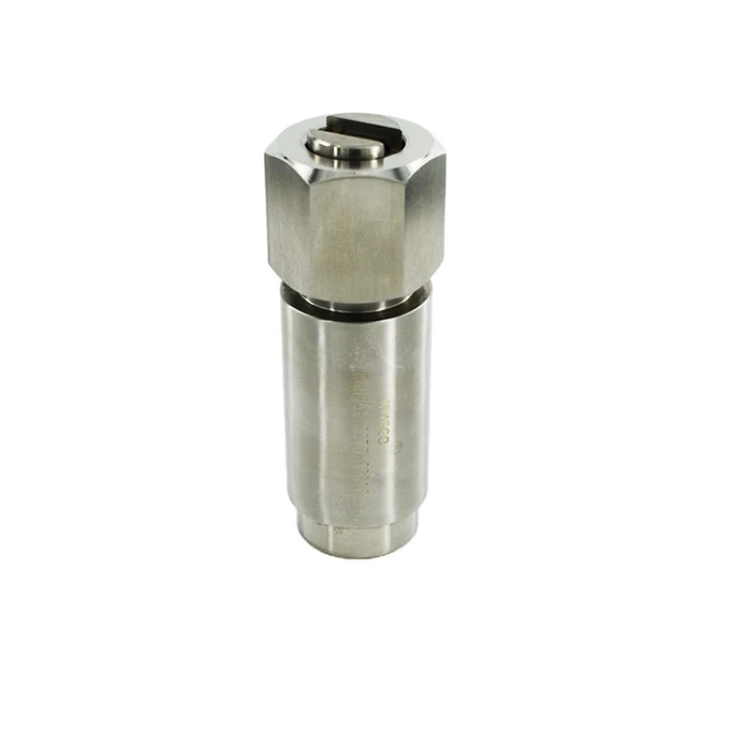 Stainless Steel Phosphorus removal nozzle for Descaling Scraps High pressure Descaling Spray Nozzle