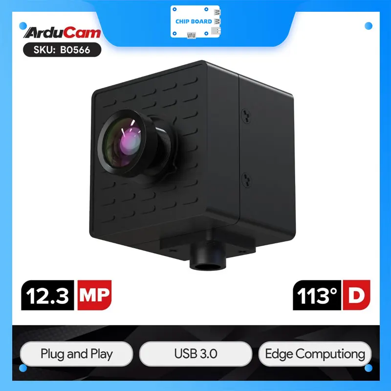 

Arducam UVC AI Camera Module, IMX500, Edge AI On-Device Processing, Universal Vision AI