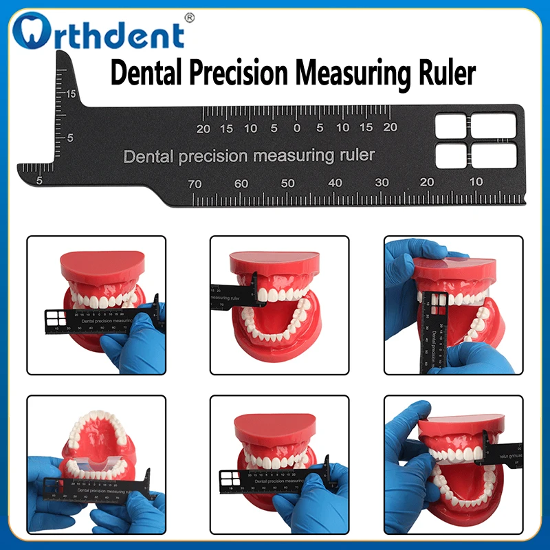 

1 шт., стоматологическая прецизионная измерительная линейка, измеритель зазора между зубами, эндодонтические измерительные весы, медицинские инструменты для фотосъемки, стоматологические лабораторные инструменты