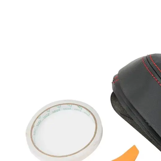 4pcs Black Microfiber Leather Car Rear Door Armrest Panel Cover With Red Stitching For Honda For Civic 8th Gen 2006-2011 Interio