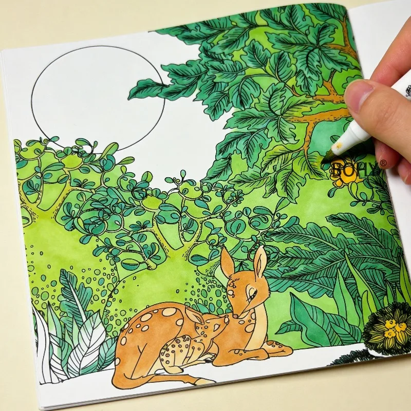 A Coloring Drawing Book for Adult, Featuring Peacock/ Tits/roosters/cows/healing Mandala Flowers and Other Line Drawing Patterns