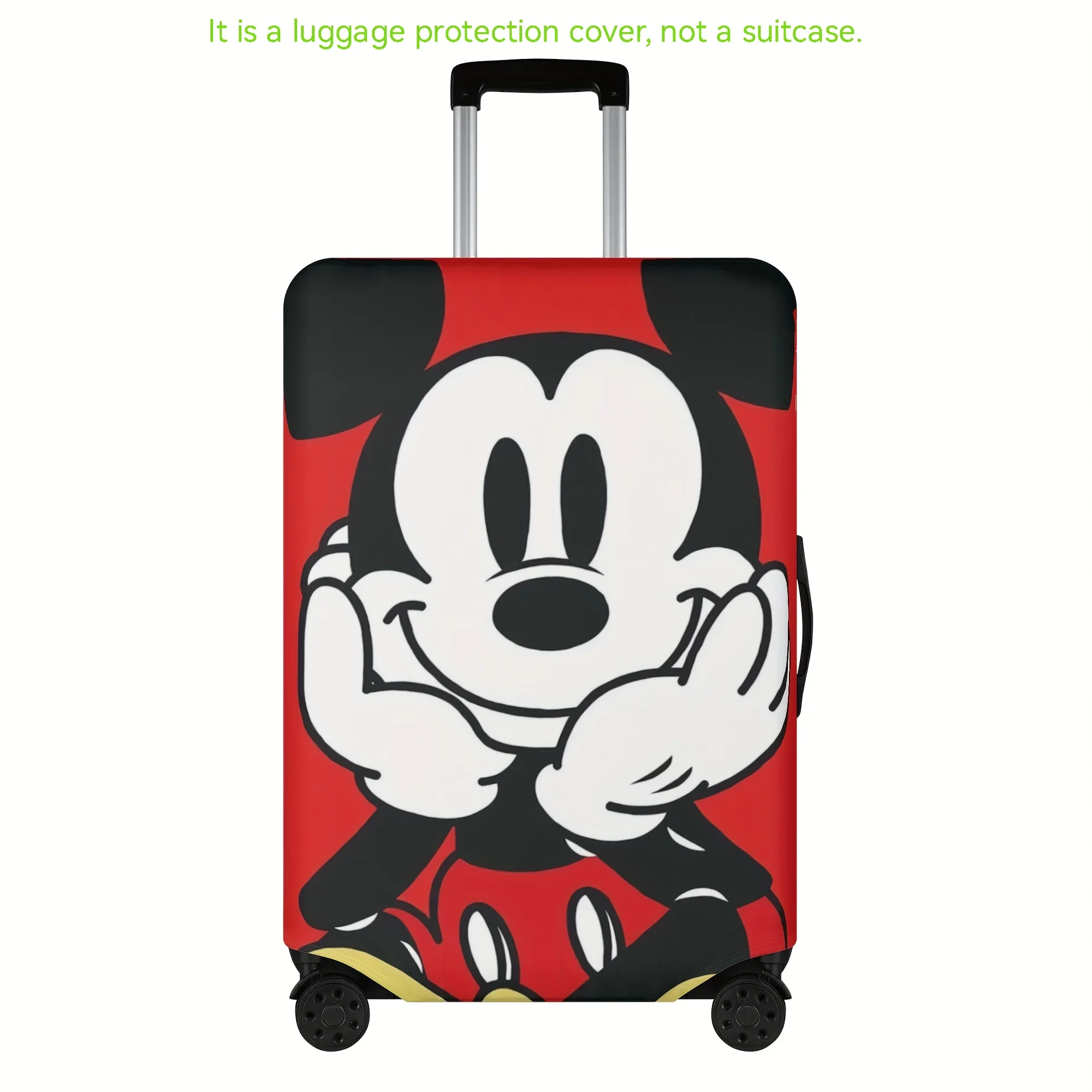 만화 탄성 수하물 케이스 케이스 케이스 케이스와 디즈니 미키 가방 케이스