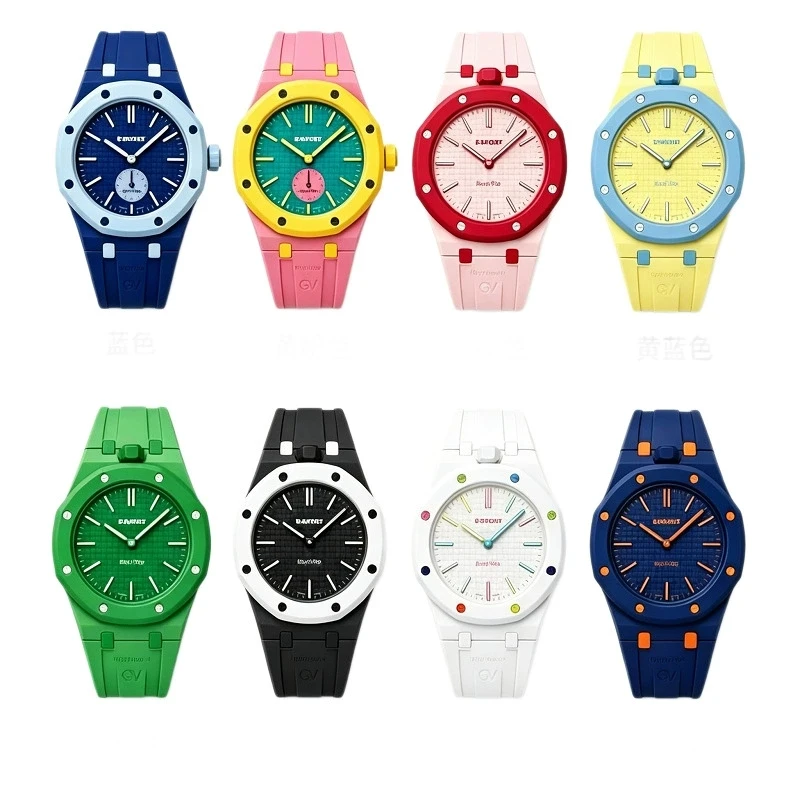New Fashion Women Silicone Quartz Watch Men Hanging Necklace Pocket Watches Students Sports Watches Gifts Change To Pocket Watch view 2