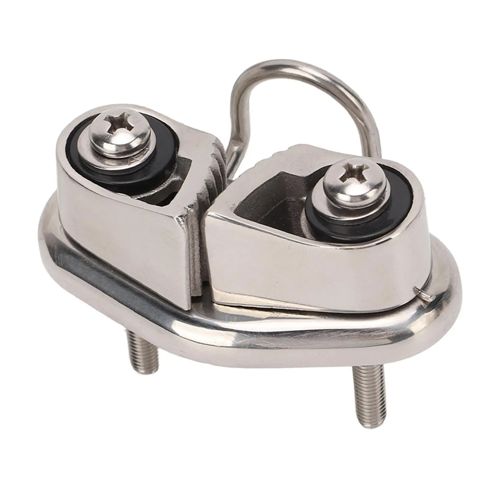 Boat Cam Cleat Stainless Steel Fast Entry Cam Cleat with Wire Leading for 10mm Rope