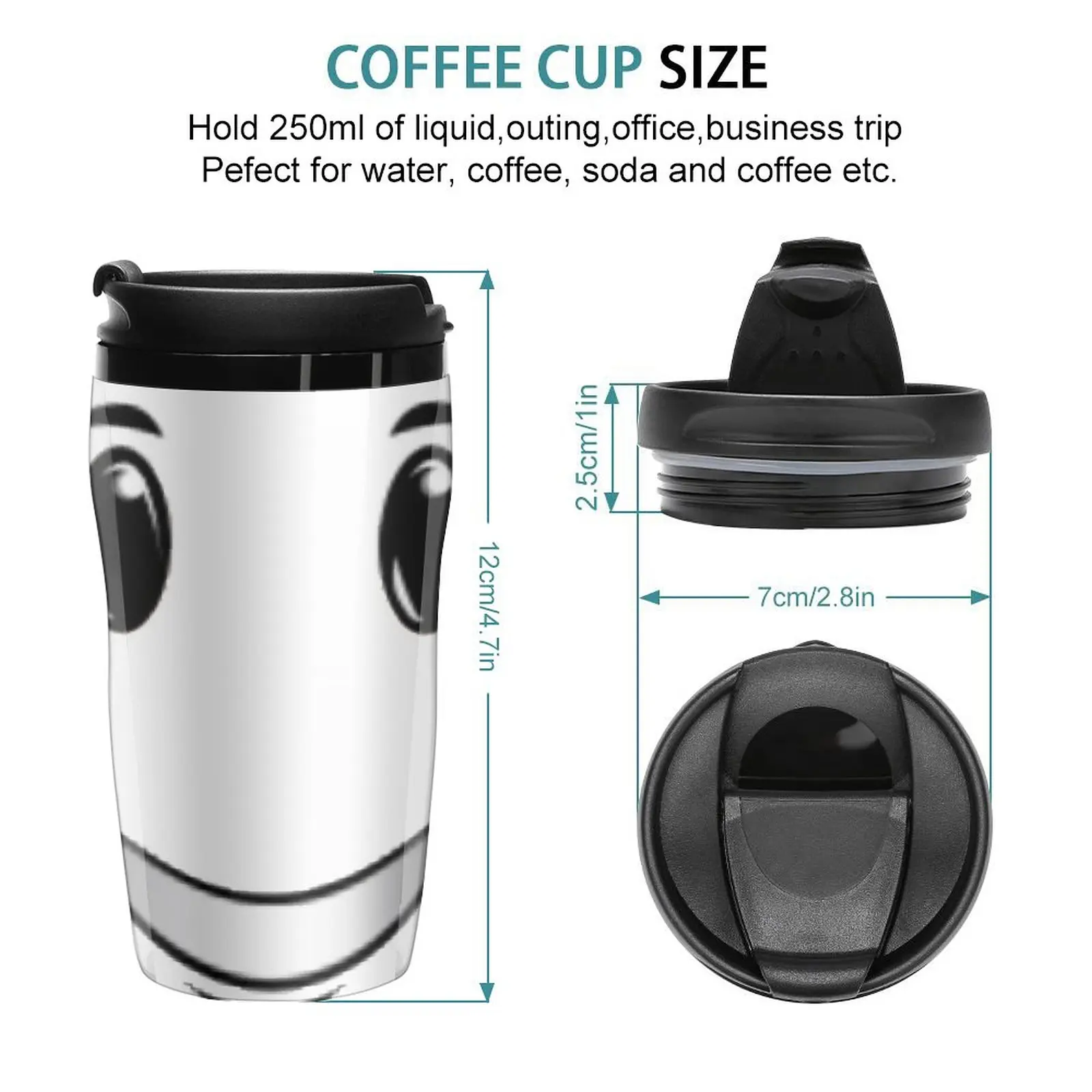 New Winning Smile Travel Coffee Mug Nespresso Cup Cofee Cup Luxury Coffee Cup Set Espresso