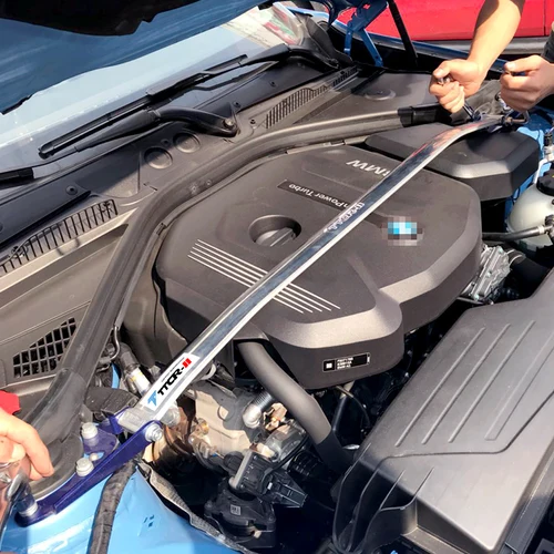 Imagen 2 del producto Barra de puntal de Torre superior delantera de coche, barra estabilizadora de Torre superior delantera para BMW serie 1, 3, F20, F21, F30, 2017, 2018, 2019