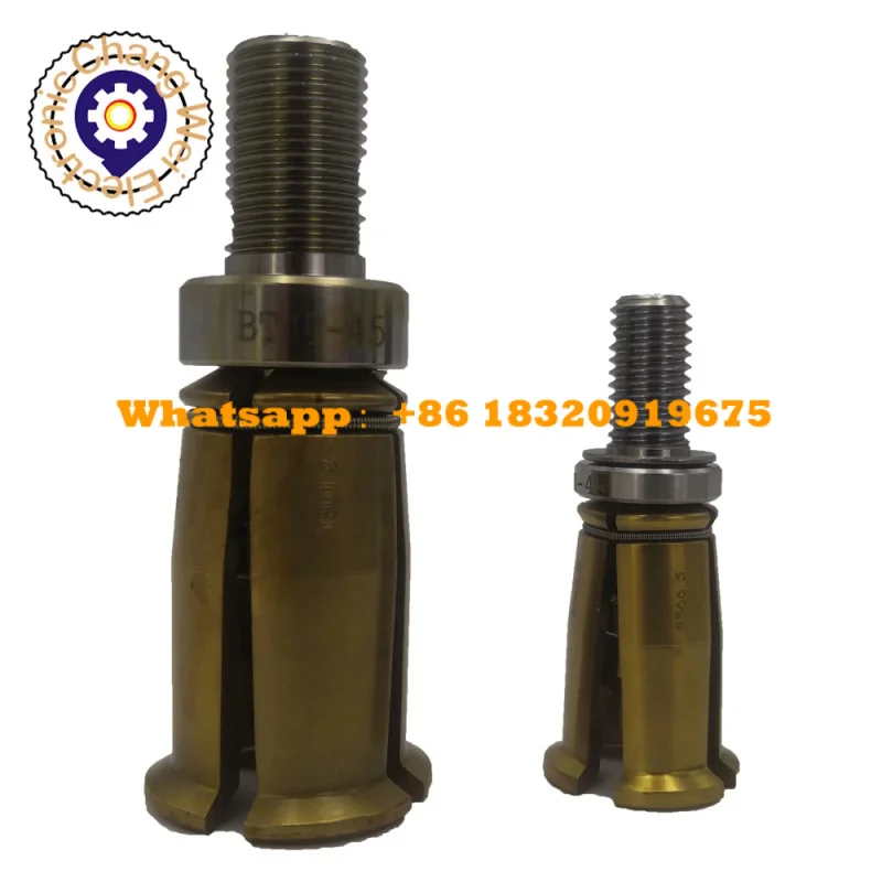

CNC 4-petal clamp pull claw high precision BT30-45/BT40-45 degree milling machine spindle tool M10 external thread