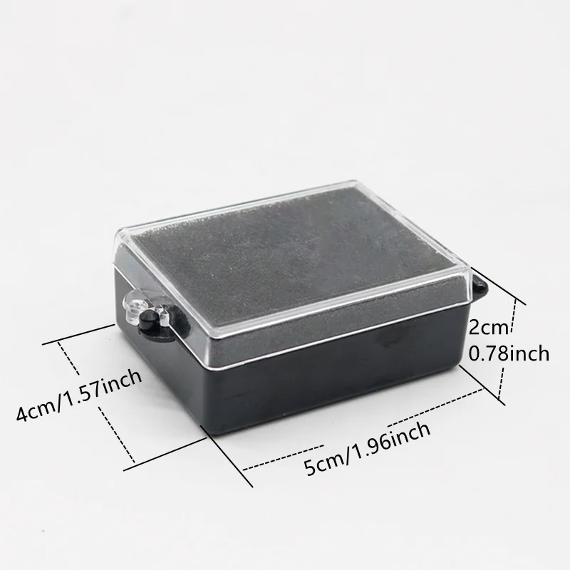 100pcs 1‘’2‘’ Fake Teeth Orthodontic Case With Sponge Dental Implant Storage Box Denture Plastic Tooth Box Oral Hygiene Supplies